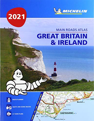 Great Britain & Ireland 2021 - Mains Roads Atlas (A4-Paperback)