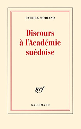 Discours a l'Academie suedoise
