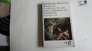 Discours Sur Les Sciences Et Les Arts