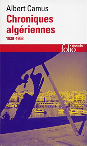 Actuelles. Chroniques algeriennes