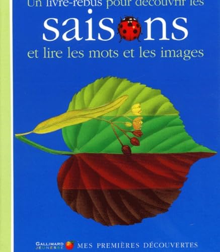 Les saisons (MES PREMIERES DECOUVERTES REBUS)