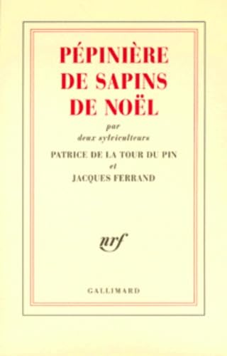 Pépinière de sapins de Noël, par deux sylviculteurs