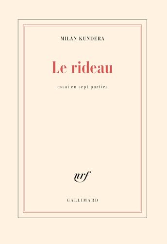 Le rideau: Essai en sept parties