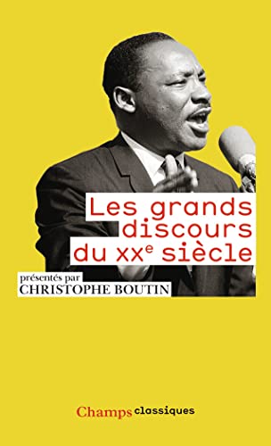 Les grands discours du XXe siecle