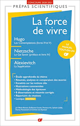 La force de vivre: Prépas scientifiques 2020-2021
