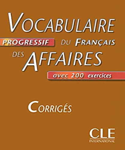 Vocabulaire progressif du francais des affaires