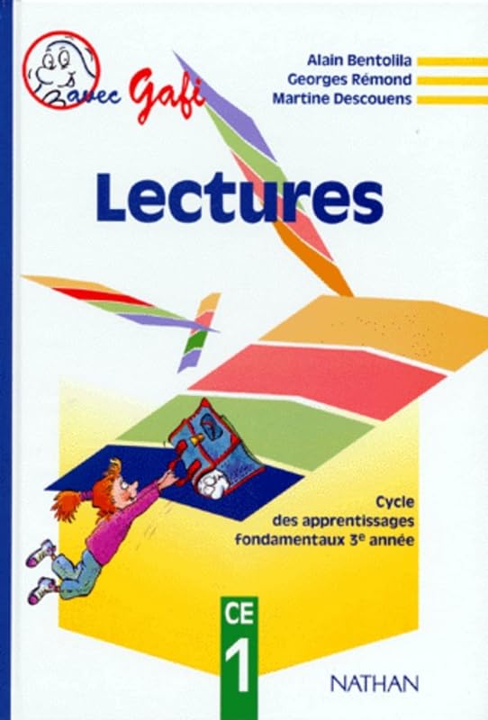 Gafi lecture CE1 livre eleve methode de lecture (French Edition)