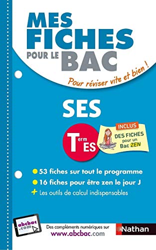 Mes fiches pour le Bac SES Term ES