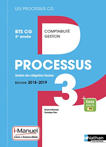 Processus 3 Gestion des obligations fiscales BTS CG 2e année