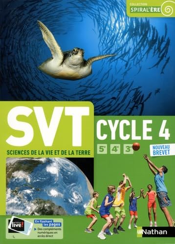 Sciences de la Vie et de la Terre - Cycle 4 - Manuel Elève Grand Format - 2017