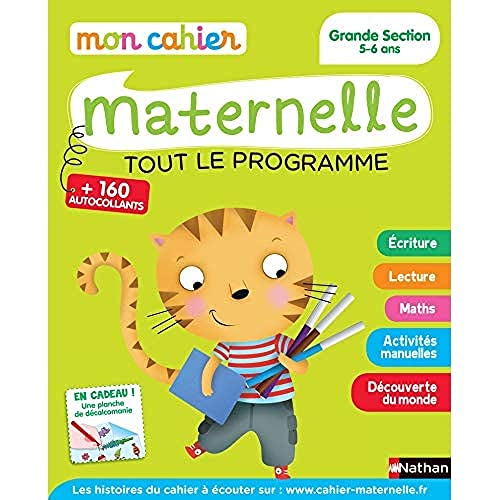 Mon cahier maternelle - Grande section 5-6 ans