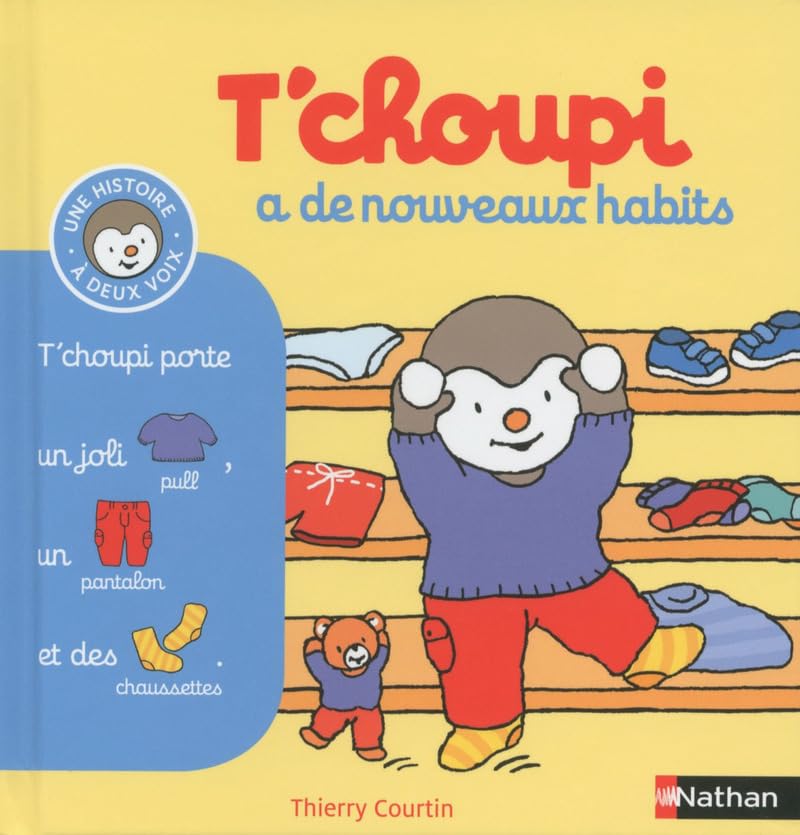 T'choupi et ses habits