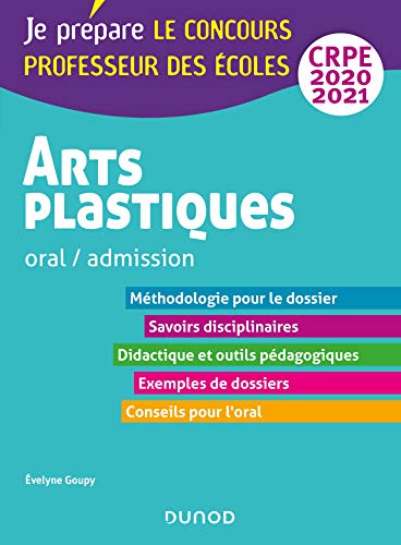 Arts plastiques - Oral / admission - CRPE 2020-2021 (2020-2021): Oral / admission Professeur des écoles