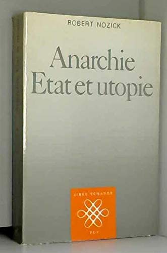 Anarchie etat et utopie