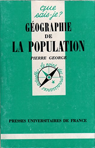 GEOGRAPHIE DE LA POPULATION QSJ 1187