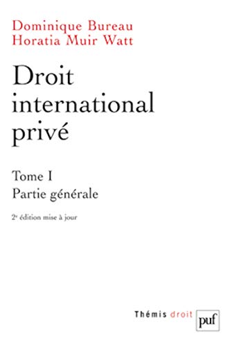 droit international prive. tome 1 (ed 2): PARTIE GENERALE