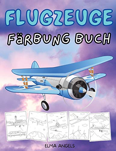 Flugzeuge Farbung Buch