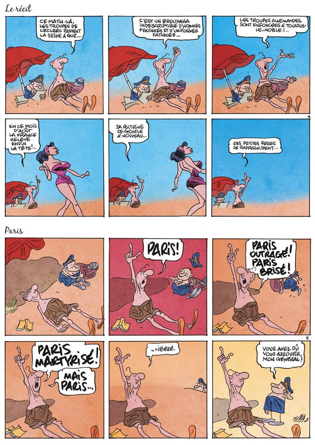 De Gaulle à la plage