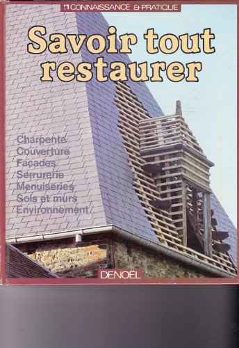 SAVOIR TOUT RESTAURER