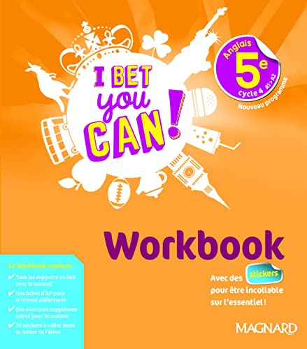 I Bet You Can 5E - Workbook (Anglais Collège)