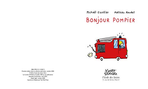 bonjour pompier