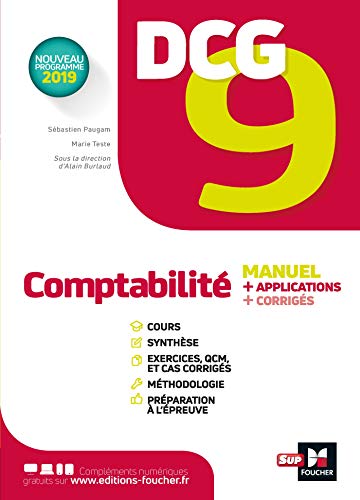DCG 9 - Comptabilité - Manuel et applications