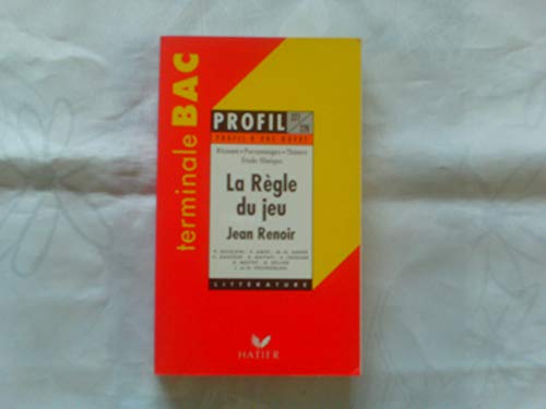 La Regle Du Jeu (1939), Jean Renoir. Etude Filmique