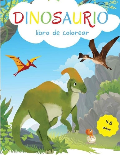 Dinosaurios Libro de Colorear para Ninos