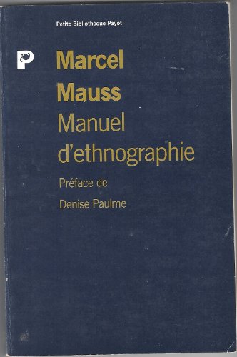 MANUEL D'ETHNOGRAPHIE