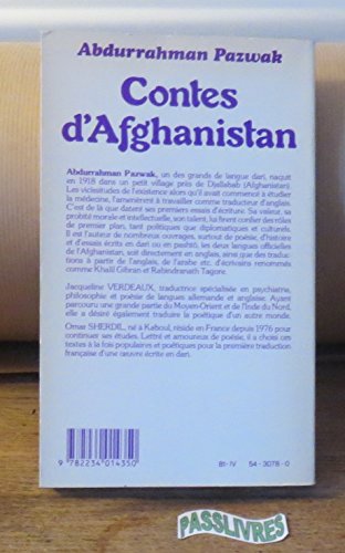 Contes d'Afghanistan