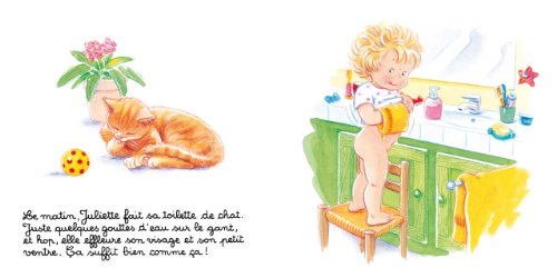 JULIETTE FAIT SA TOILETTE