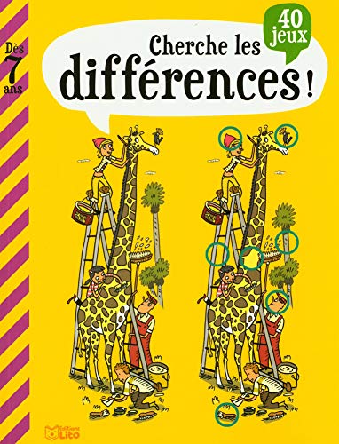LIVRE JEUX CHERCHE DIFFERENCES