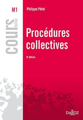 Procédures collectives - 9e ed.
