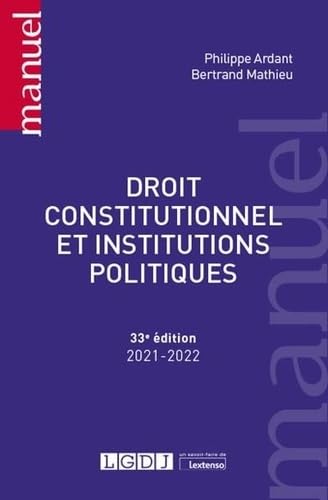 Droit constitutionnel et institutions politiques (2021)