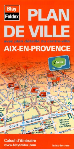 Aix-en-Provence : Plan de ville