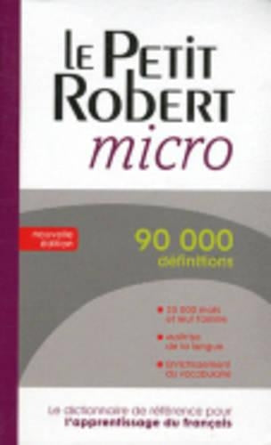 Le Petit Robert Micro 2014