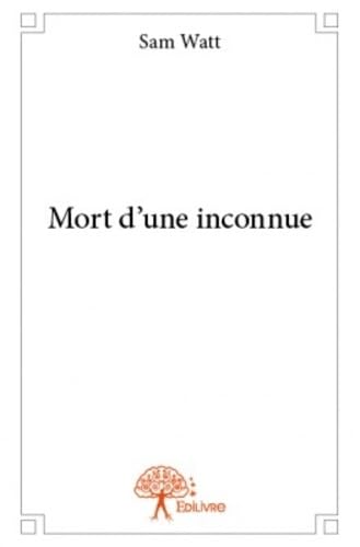 Mort d'une inconnue