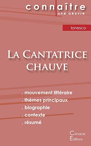 Fiche de lecture La Cantatrice chauve de Eugene Ionesco (Analyse litteraire de reference et resume complet)