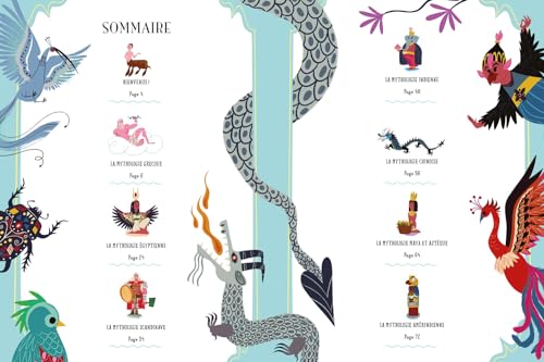 Le grand livre des mythologies: Histoire de dieux et de héros du monde entier