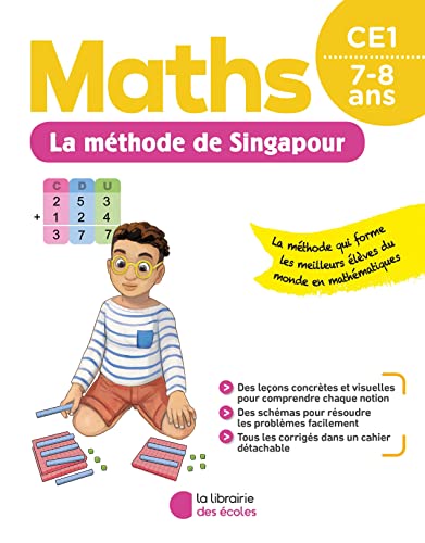 La méthode de Singapour CE1 - pour la maison