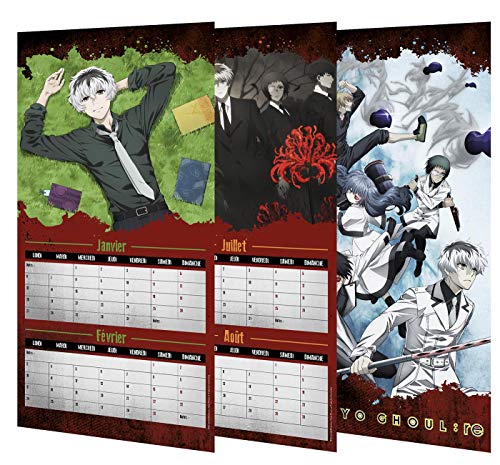 Tokyo Ghoul calendrier 2020