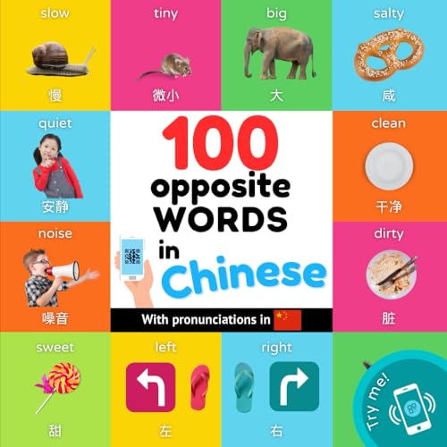 100 opposite words in chinese
