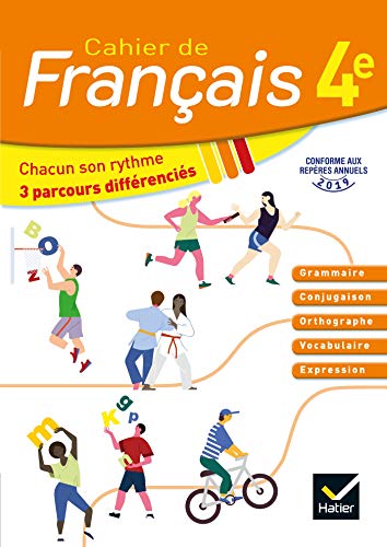 Chacun son rythme - Français 4e - Ed. 2020 - Cahier élève