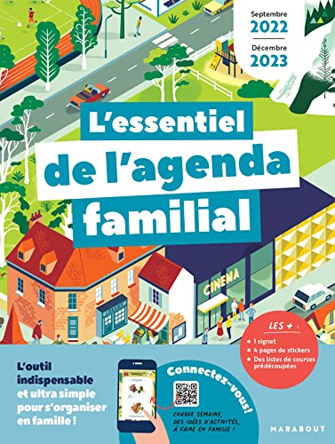 Grand agenda familial : l'Essentiel 16 mois - sept 2022 à déc 2023: Septembre 2022 à décembre 2023: 31595