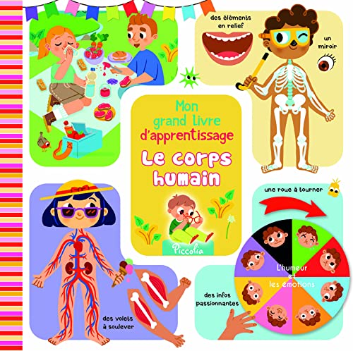 Le corps humain: Grand livre d'apprentissage