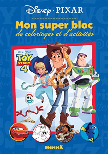 Disney Pixar Mon super bloc de coloriages et d'activités