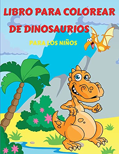 Libro para Colorear de Dinosaurios para Ninos
