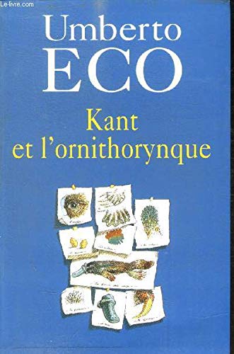 Kant et l'ornithorynque