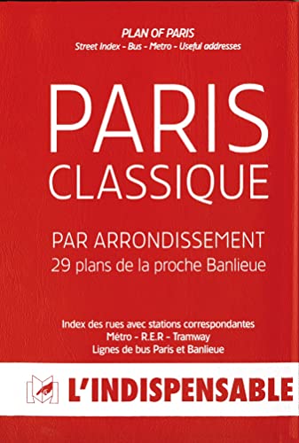 R17 Plan de Paris classique par arrondissement