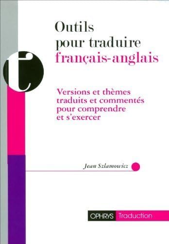 outils pour traduire francais  anglais